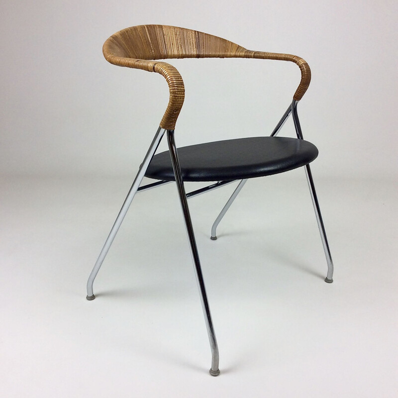 Vintage chair, model Saffa HE-103, by Hans Eichenberger for Dietiker, Switzerland 1955