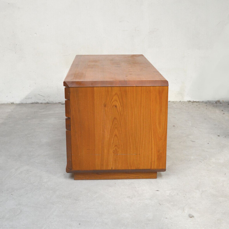 Buffet vintage modèle R40 par Pierre Chapo, France 1970