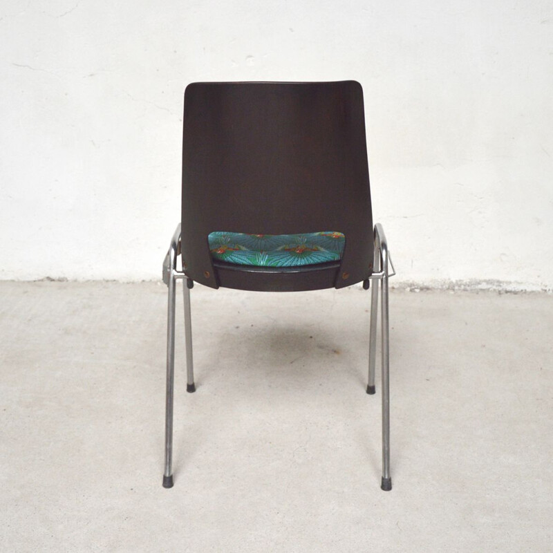 Conjunto de 4 cadeiras tropicais Baumann de 1960