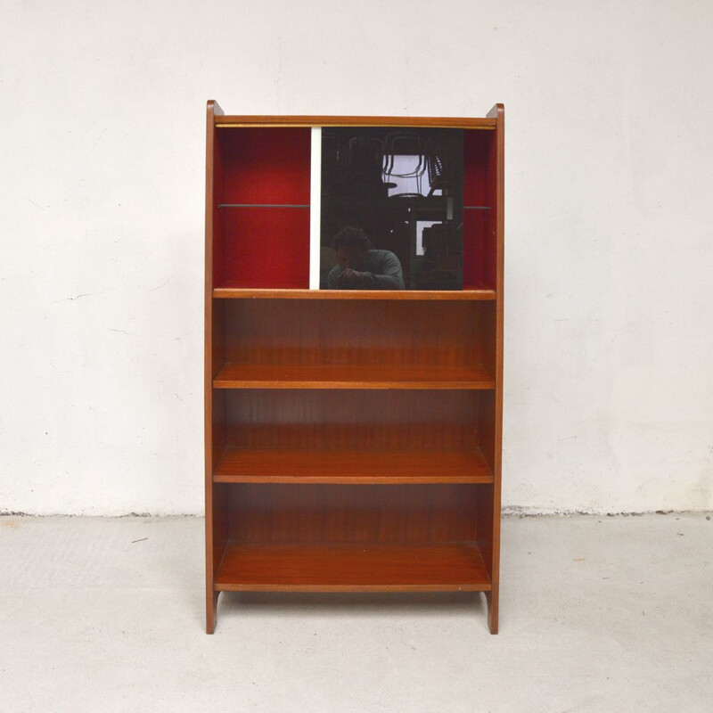 Vintage shelf with winged legs, 1950