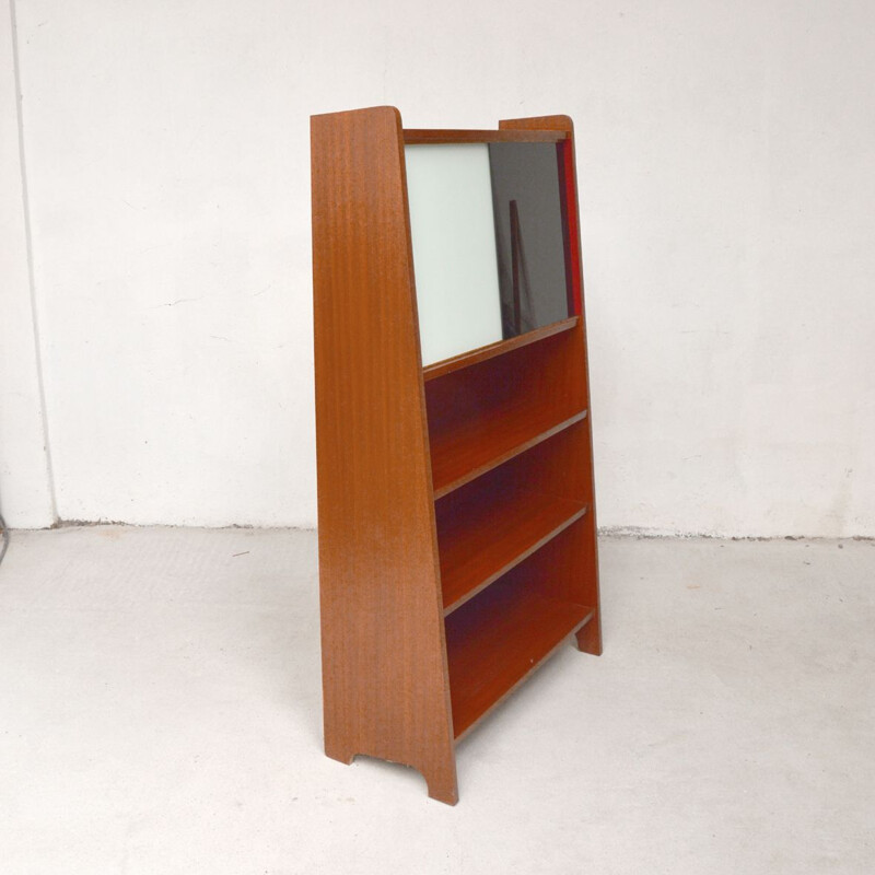 Vintage shelf with winged legs, 1950