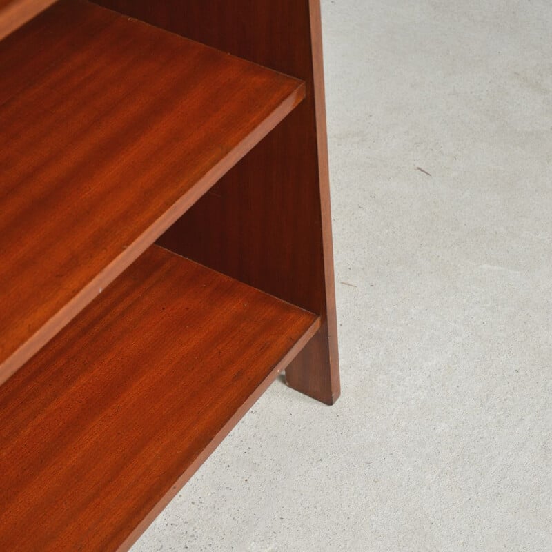 Vintage shelf with winged legs, 1950