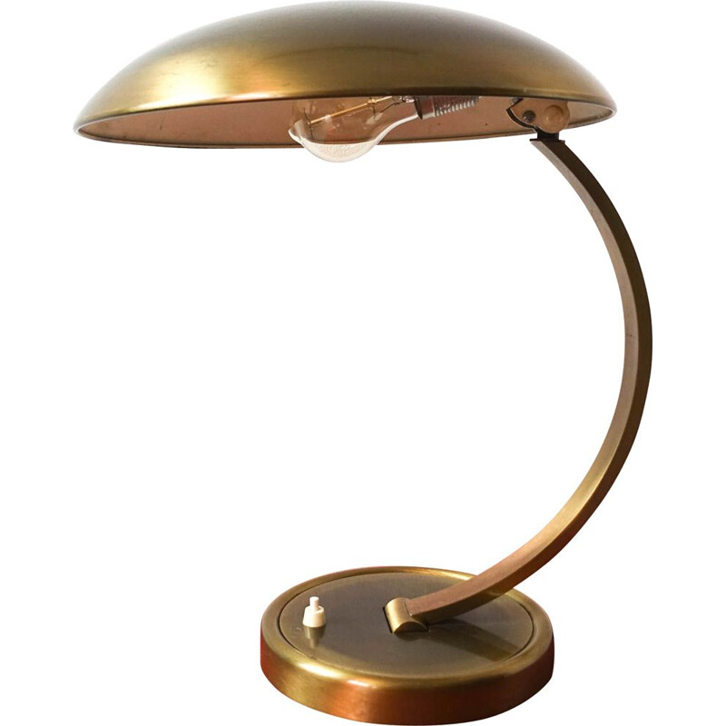 Vintage table lamp, model 6751, by Christian Dell for Kaiser Idell, Germany 1950