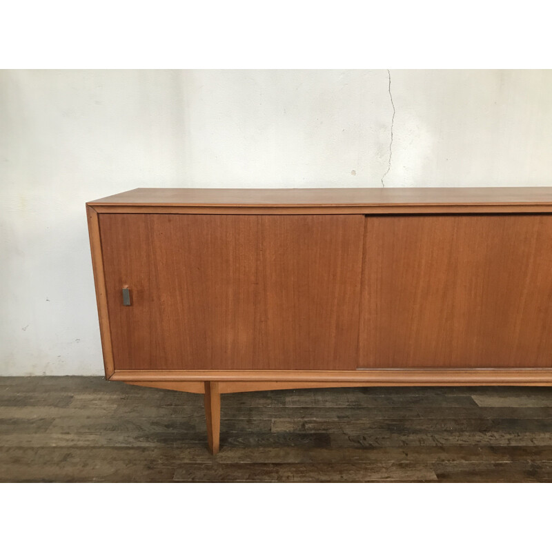 Vintage teak sideboard Scandinavian 1950s