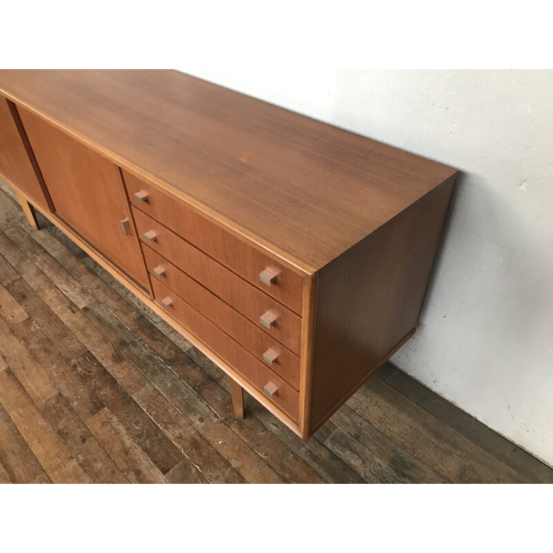 Vintage teak sideboard Scandinavian 1950s