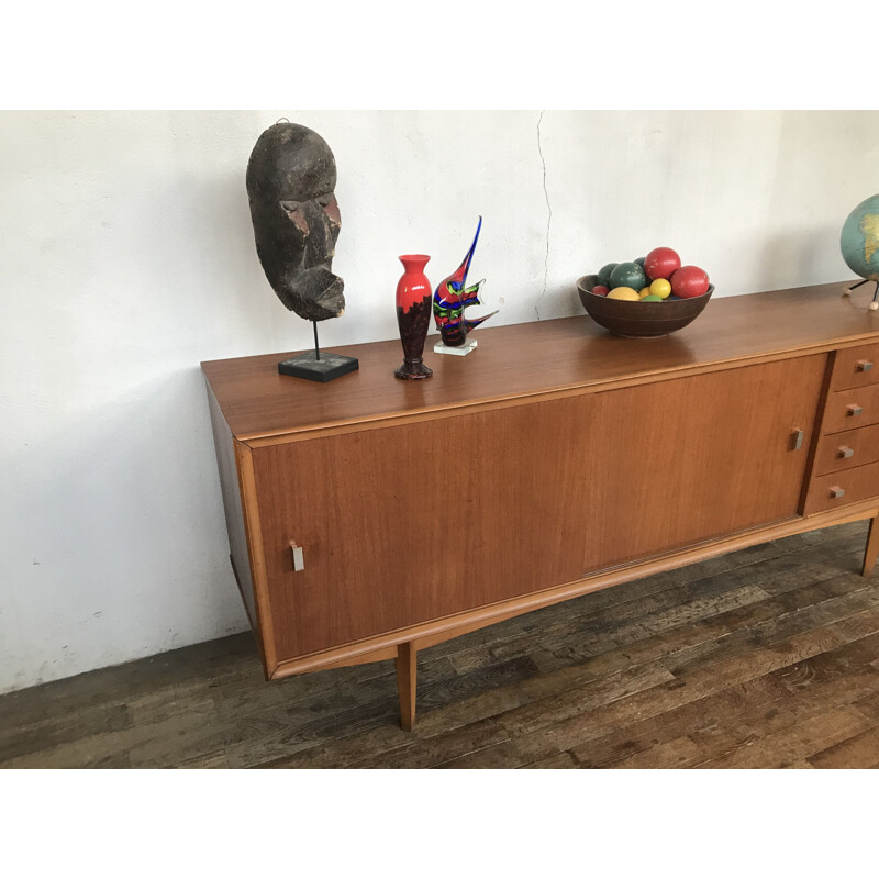 Vintage teak sideboard Scandinavian 1950s