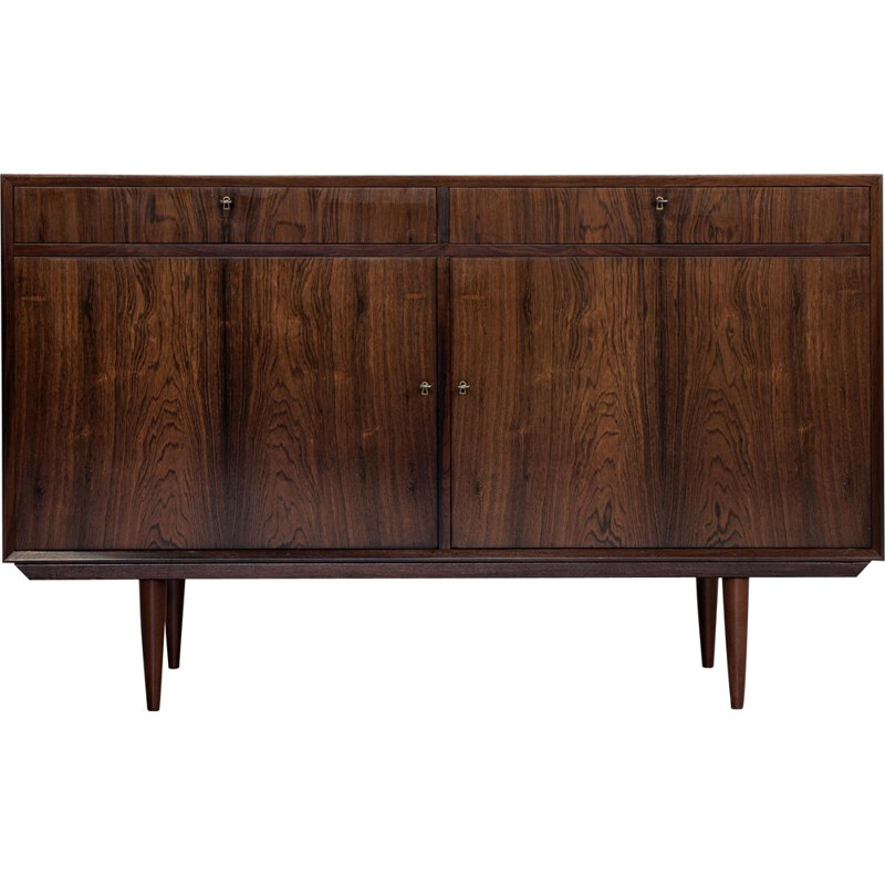 Vintage rosewood highboard by Brouer, Denmark 1960