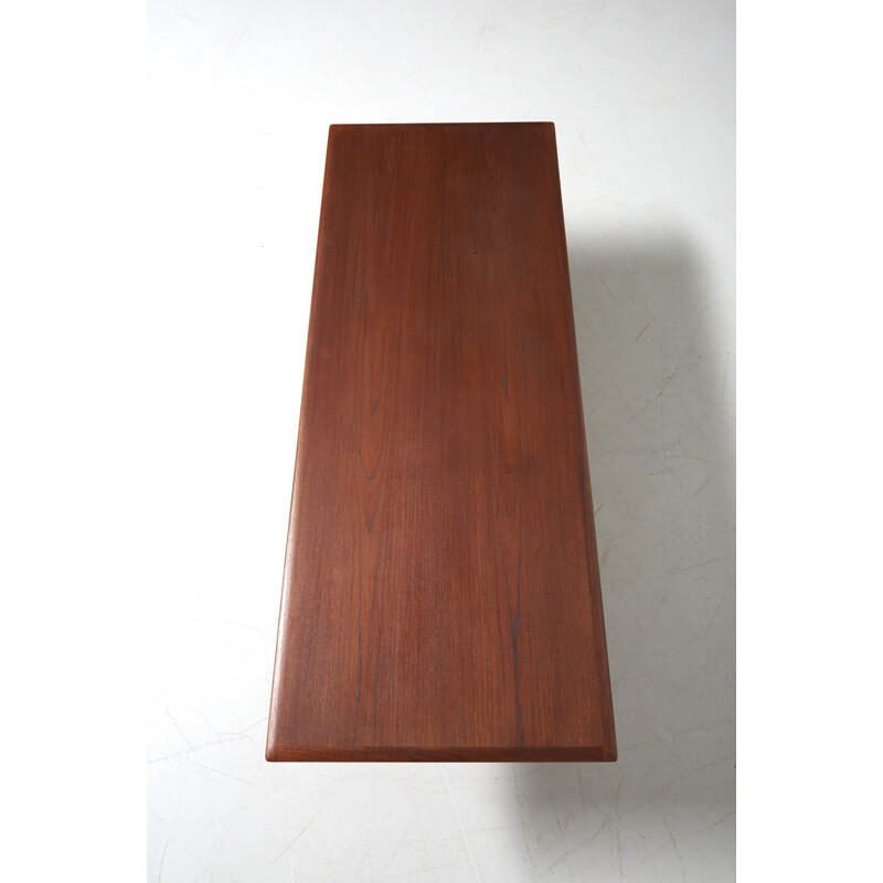 Vintage teak coffee table by Östen Kristiansson for Vittsjö Möbelfabrik, Sweden 1950