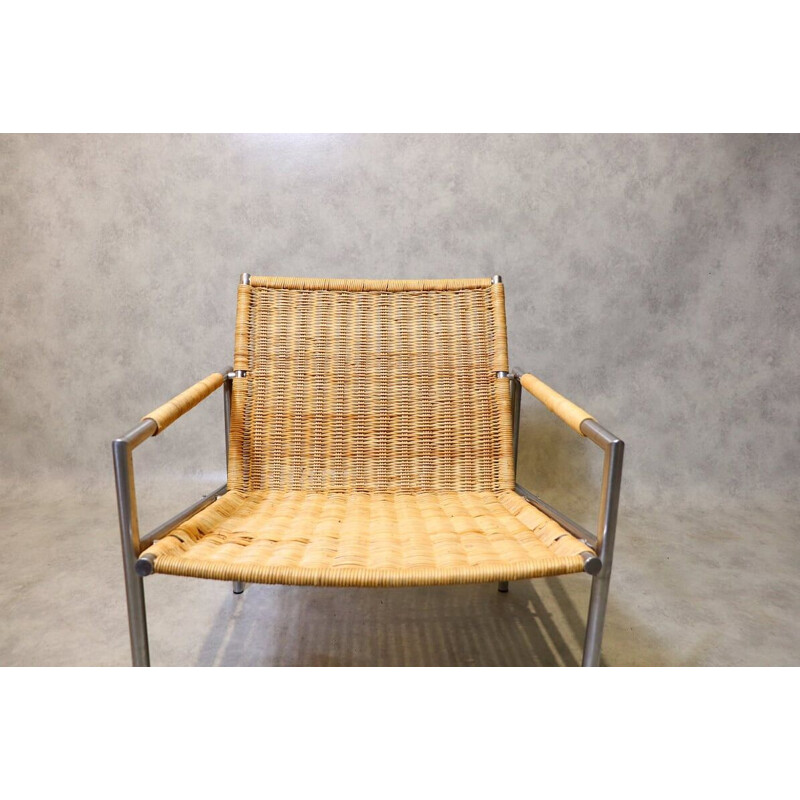 Paire de fauteuil lounge vintage Martin Visser pour T Spectrum 1960