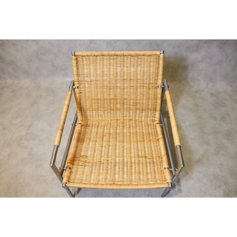 Paire de fauteuil lounge vintage Martin Visser pour T Spectrum 1960