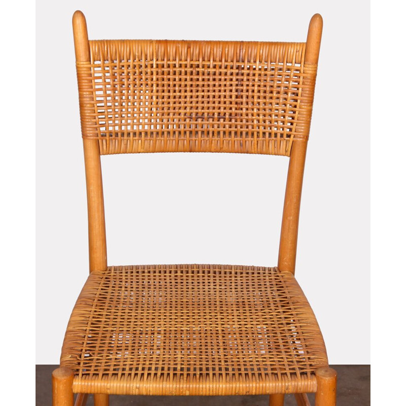 Vintage chair cane Czech  1960s