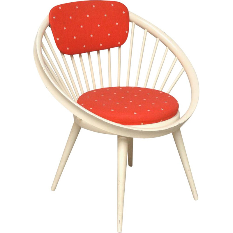 Fauteuil vintage Circle par Yngve Ekström, Suède 1960