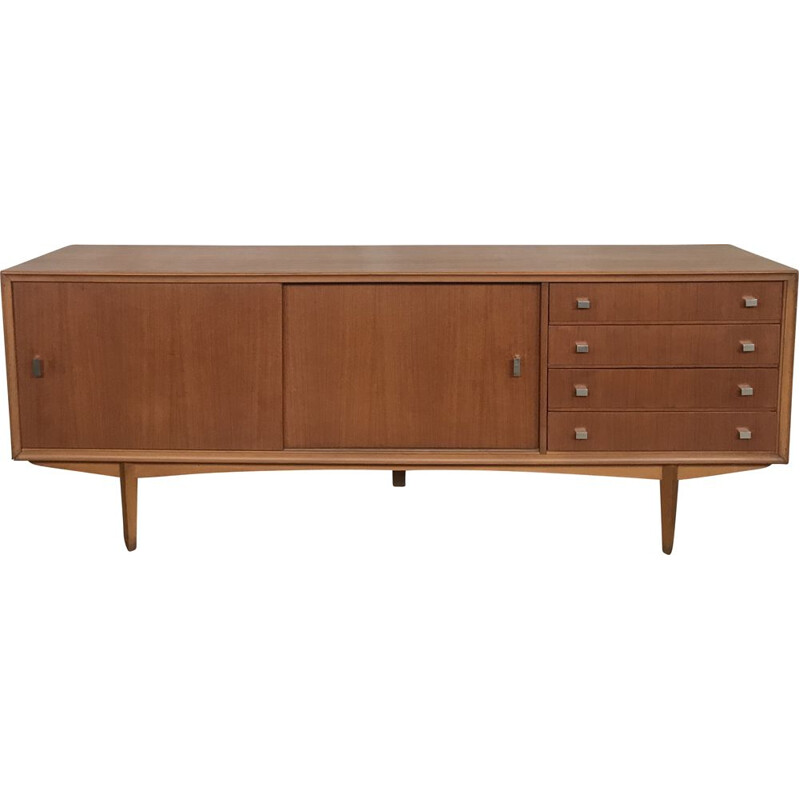 Vintage teak sideboard Scandinavian 1950s