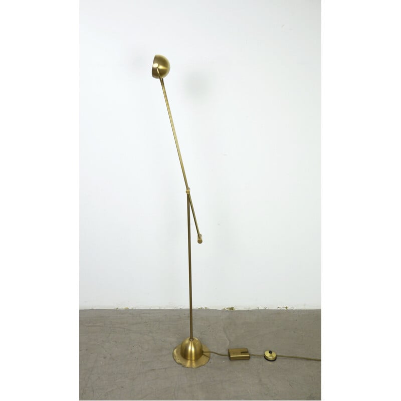 Vintage Adjustable Floor Lamp from Hustadt Leuchten Germany 1970s