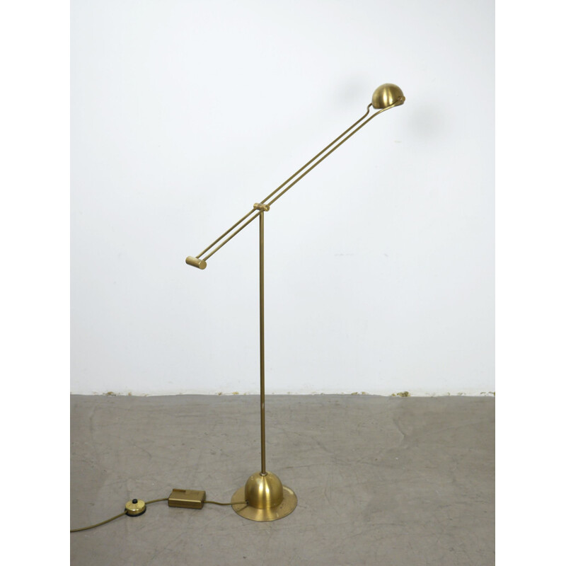 Vintage Adjustable Floor Lamp from Hustadt Leuchten Germany 1970s