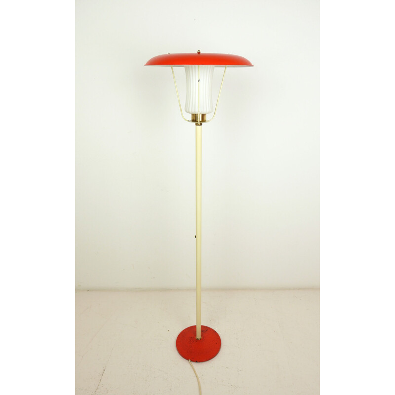 Lampadaire vintage champignon Allemagne 1950