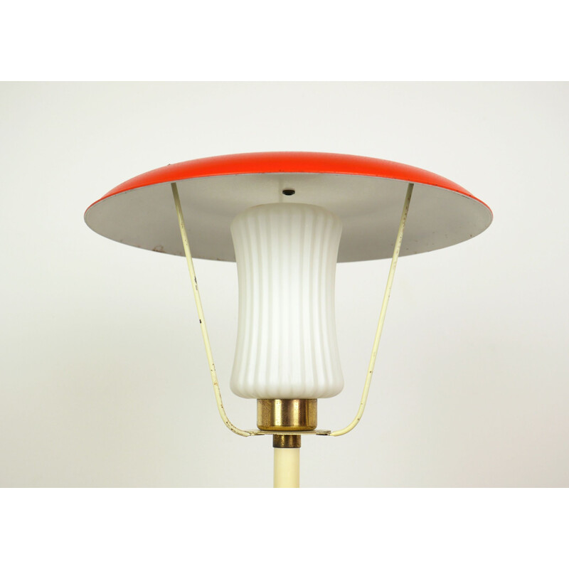 Lampada da terra a fungo vintage Germania 1950