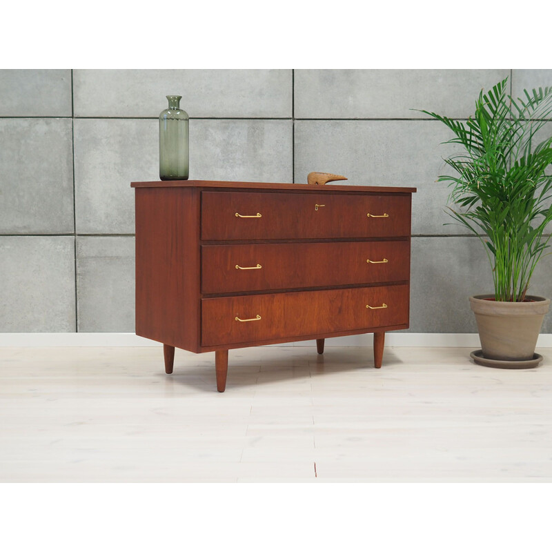 Vintage Teak chest of drawers Denmark 1970s