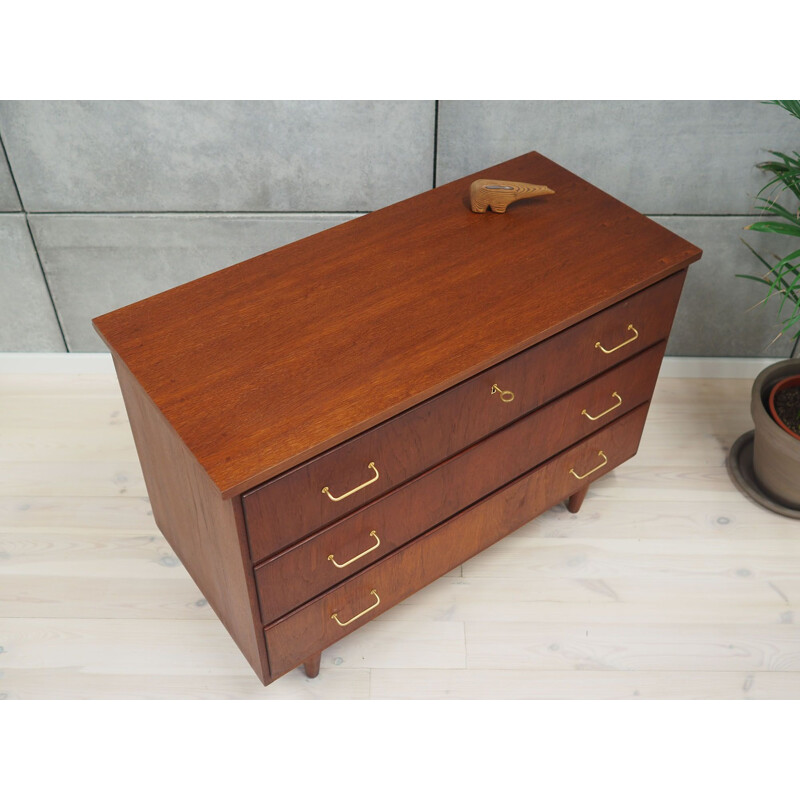 Vintage Teak chest of drawers Denmark 1970s