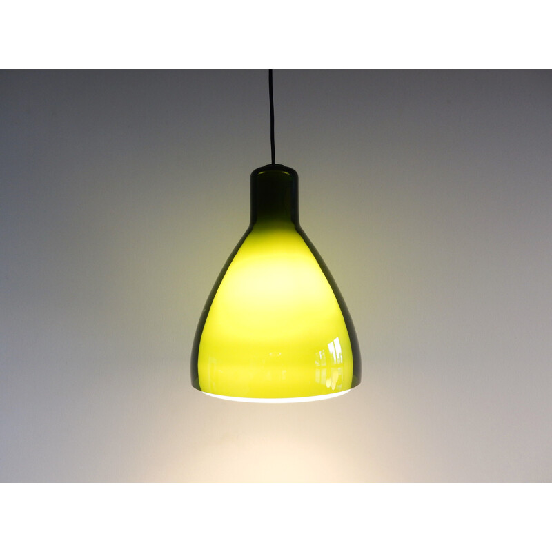 Vintage Lugano pendant lamp for Fog & Morup Denmark 1960s