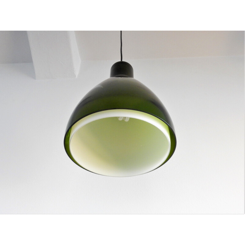 Vintage Lugano pendant lamp for Fog & Morup Denmark 1960s