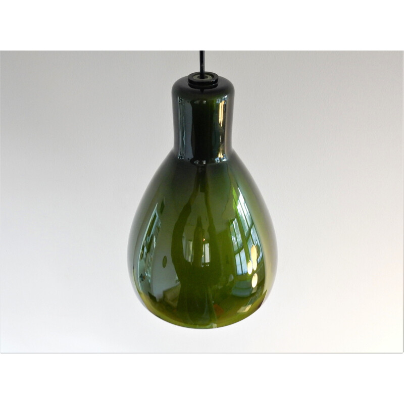 Vintage Lugano pendant lamp for Fog & Morup Denmark 1960s