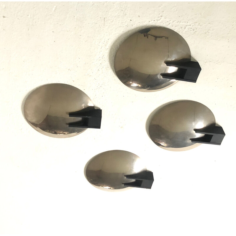 Pair of vintage Halogene wall lamps by Pierre Disderot 1970