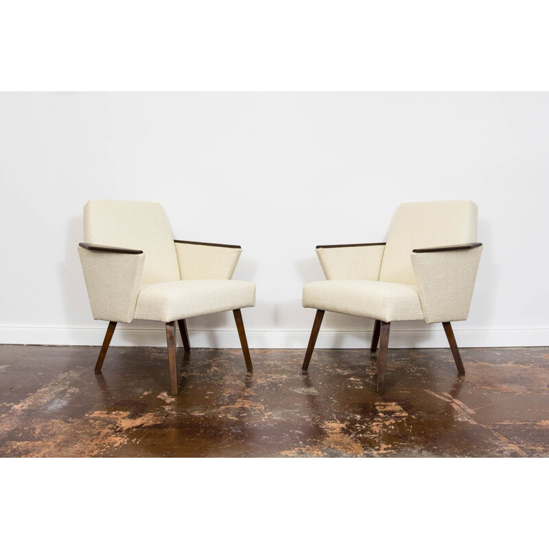 Pair of vintage armchairs 1970