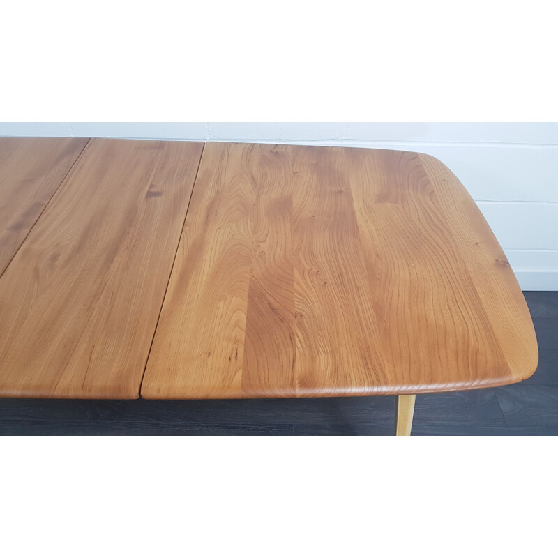 Vintage extensible dining table Ercol 1960