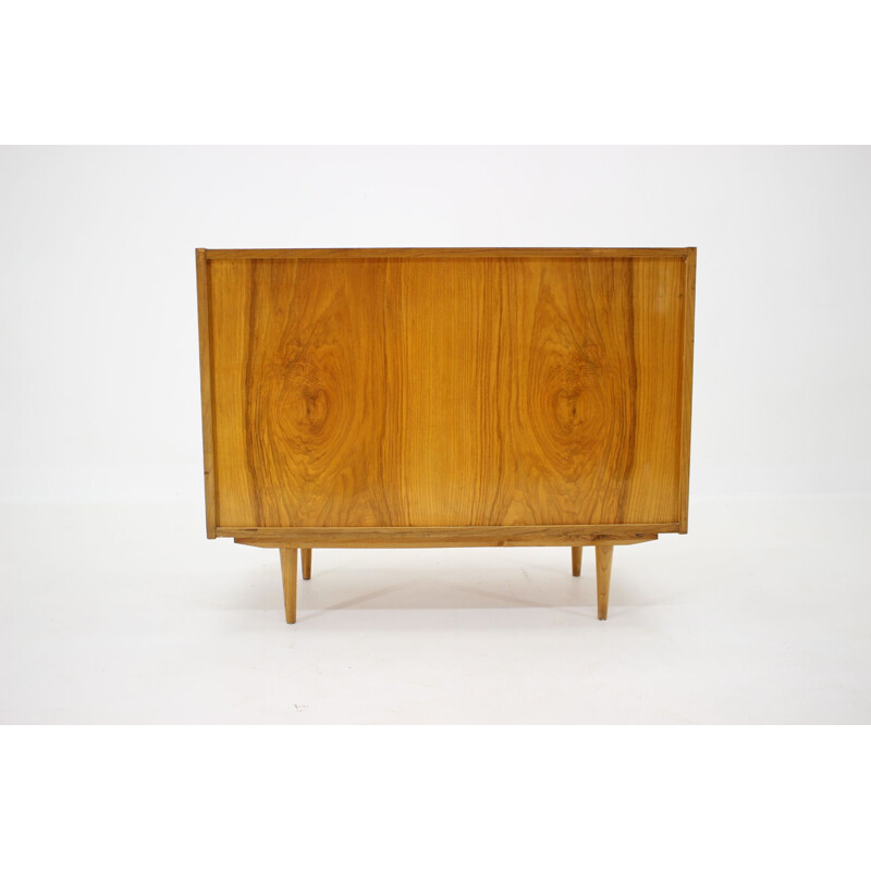 Vintage Oak Cabinet Czechoslovakia 1960s