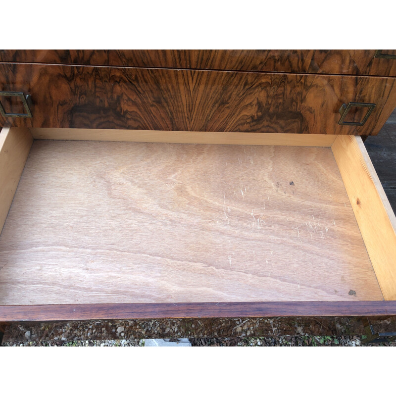 Vintage rosewood chest of drawers 1970s