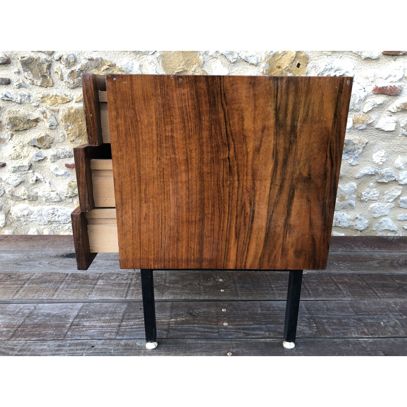 Vintage rosewood chest of drawers 1970s