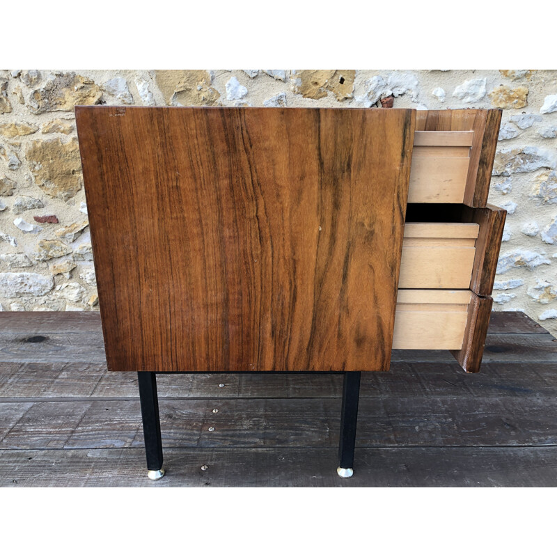 Vintage rosewood chest of drawers 1970s