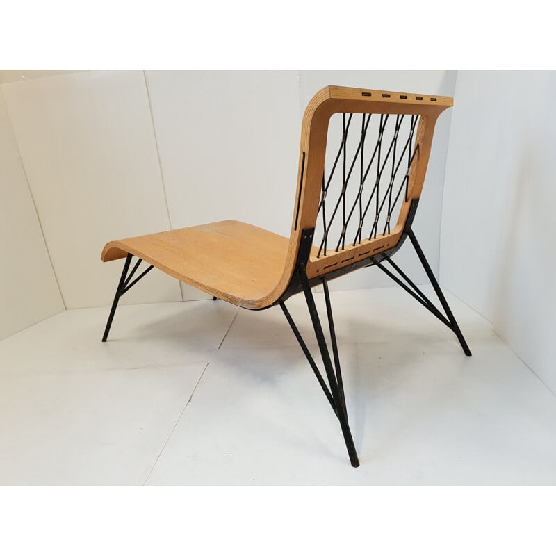 Vintage lounge armchair 1950s