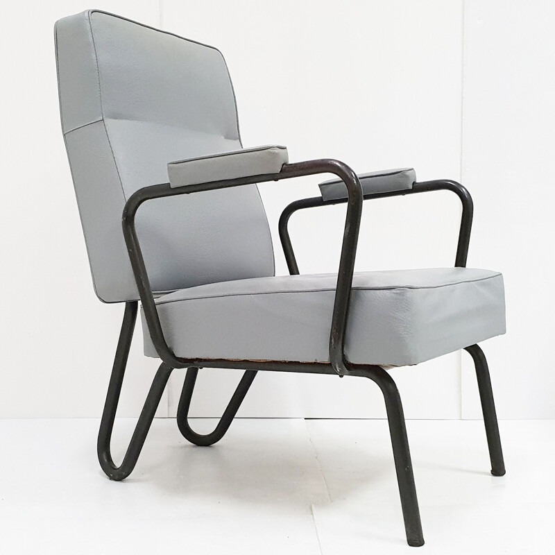 Vintage-Sessel von Jacques Hitier für Tubauto