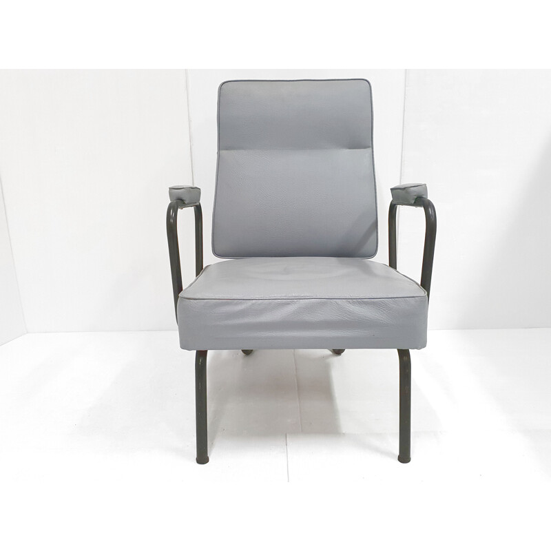 Vintage armchair by Jacques Hitier for Tubauto