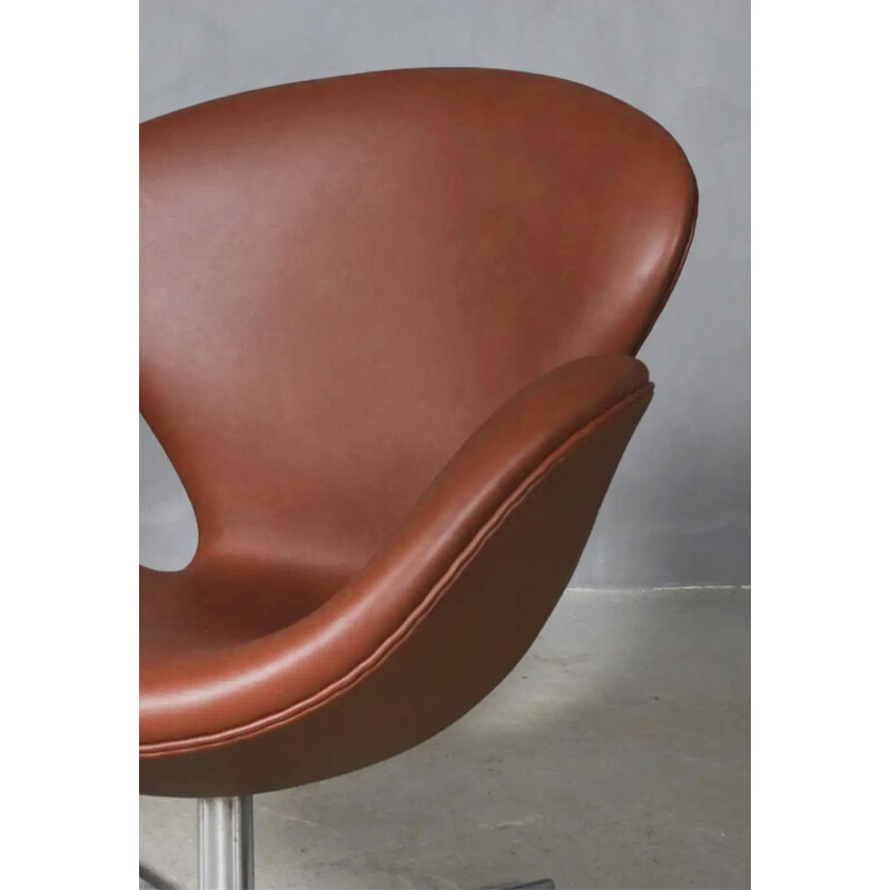 Fauteuil vintage Swan Fritz Hansen 1966