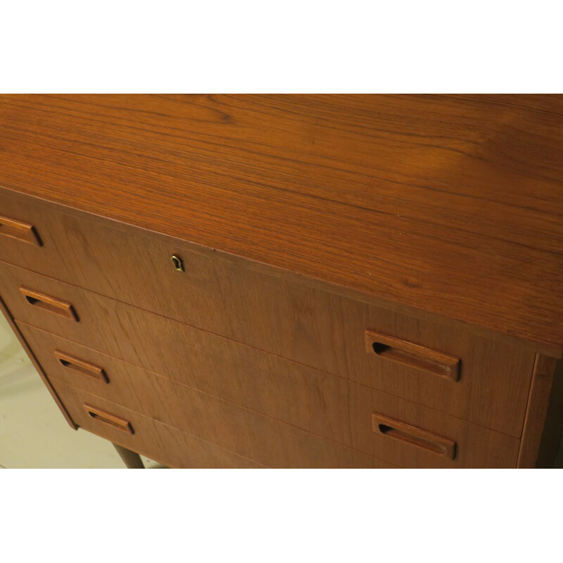 Mid-Century Teak Chest of Drawers Danish 1960s