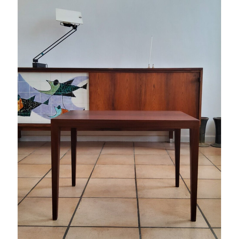 Mesa vintage de palisandro de Severin Hansen, 1960