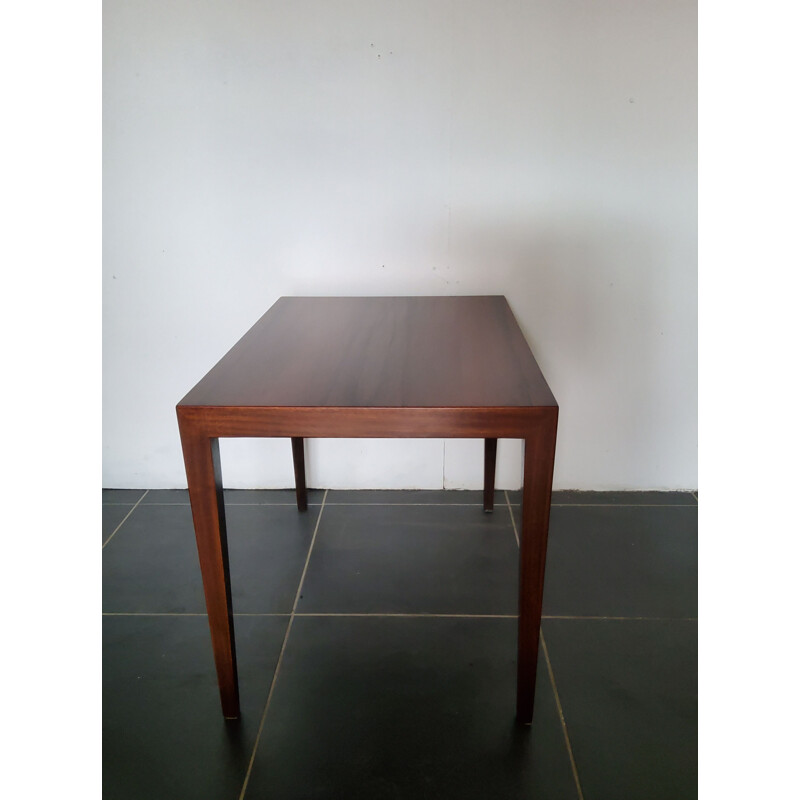 Vintage rosewood table by Severin Hansen, 1960