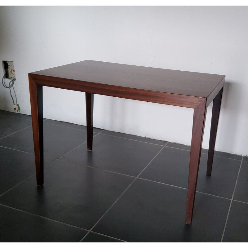 Mesa vintage de palisandro de Severin Hansen, 1960