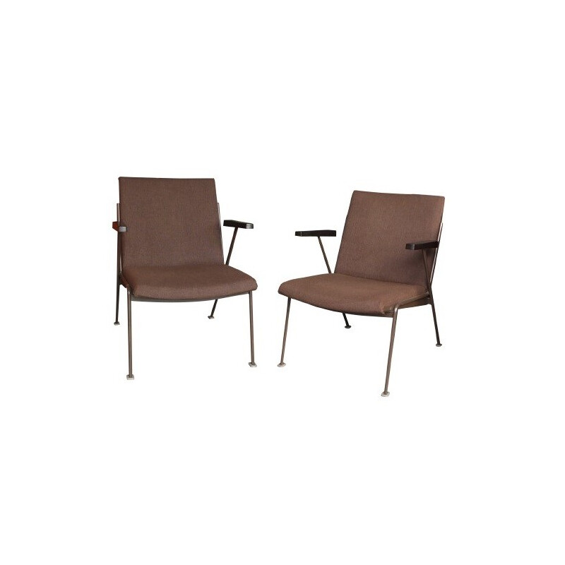Gipsen "1401" pair of armchairs, Wim RIETVELD - 1950s