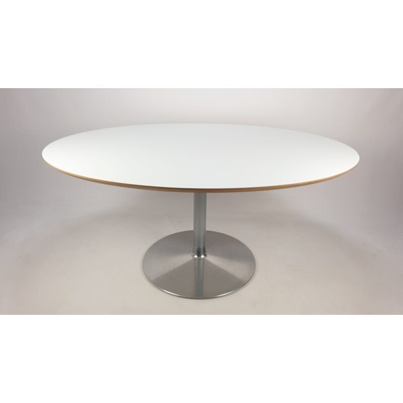 Vintage Oval Dining Table by Pierre Paulin for Artifort 1980s