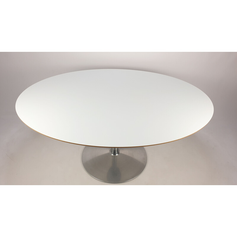 Vintage Oval Dining Table by Pierre Paulin for Artifort 1980s