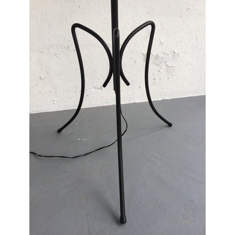 Vintage steel floor lamp 1960s