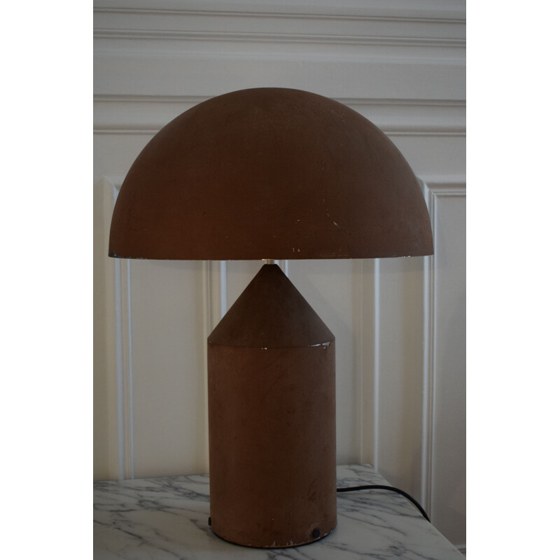 Vintage Atollo lamp by Vico Magistretti for Oluce 1970s