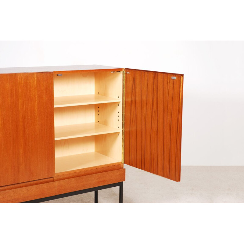 Vintage teak sideboard Dieter Waeckerlin 1958s