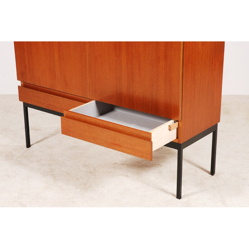 Vintage teak sideboard Dieter Waeckerlin 1958s