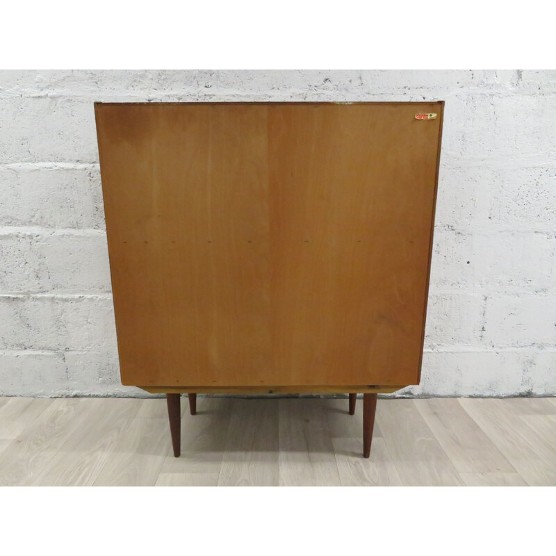 Vintage teak bookcase scandinavian 1960s