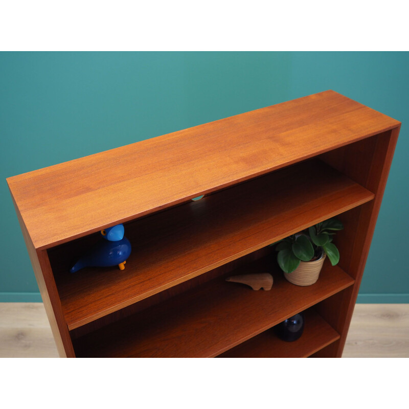 Vintage Teak bookcase Brouers Mobelfabric Danish 1970s